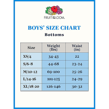 Fruit Of The Loom Boys Big Cotton Brief Multipack Multicolor Size X Small