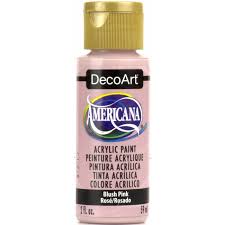 americana acrylic paint blush pink