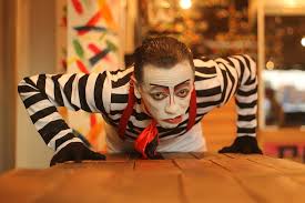 mime makeup circus clown