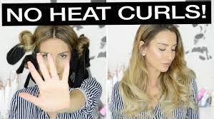 5 minute no heat curls you