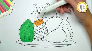 Hướng dẫn cách vẽ Mâm ngũ quả ngày Tết - How to draw fruit Tray for Tet  Holiday | Zoom Zoom TV | Tóm tắt các thông tin nói về tranh len