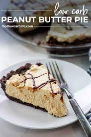 Keto Peanut Butter Pie Easy gambar png