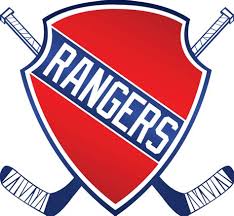 In 2003 five stars were added to the scroll crest, one for every ten titles won. Rangers Hockey Logos