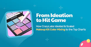 game makeup kit color mixing
