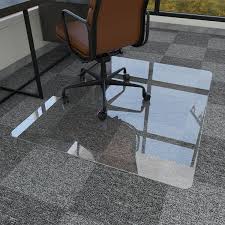 rectangle gl chair mat floor mat