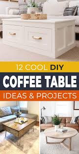 12 Cool Diy Coffee Table Ideas