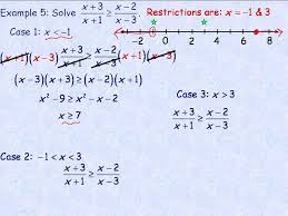 solve rational equations and
