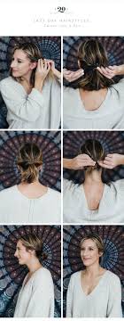 3 easy hairstyles for lazy days