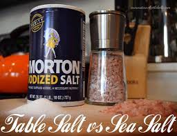 table salt vs sea salt what s the