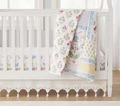 Boho Reversible Baby Quilt Pottery