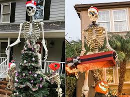 Kaitlin gates ·march 12, 2018. Home Depot S 300 Giant Skeleton Is Now Christmas Decor Insider