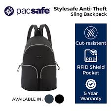 pacsafe stylesafe anti theft sling