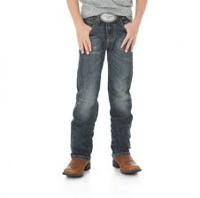 Wrangler Retro Boys Bozeman Slim Fit Straight Leg Jeans