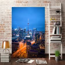 Toronto Cityscape Print Canvas Toronto
