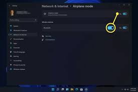 windows 11 is stuck in airplane mode