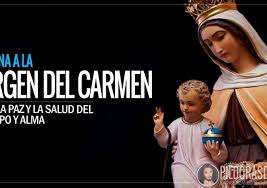 Novena a la Virgen del Carmen por la paz y por la salud