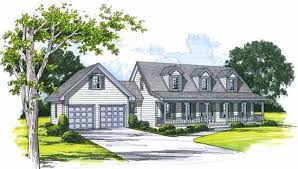 Cape Cod House Plan With 3 Bedrooms And