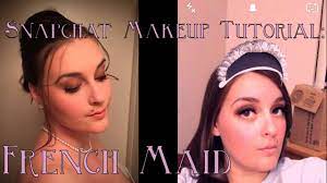 snapchat makeup tutorial french maid