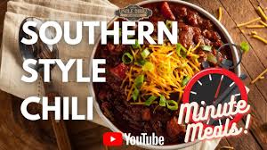 how to make southern style chili one