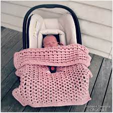 Crochet Pattern Reversible Car Seat