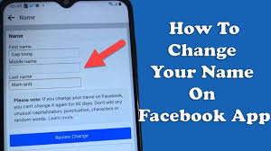 How to change name in facebook in mobile. Video How To Change Your Name On The Facebook Mobile App Of 2021 Best Android Apps 2021