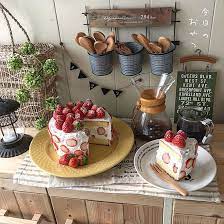 ケーキ diy 100均 おやつ 棚のインテリア実例 2020 05 17 21 29 11 roomclip ルームクリップ リビング インテリア 団地 インテリア インテリア 実例