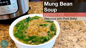 Filipino mung bean soup recipe / pin on marvelous meat : Instant Pot Monggo Soup With Pork Belly Recipe Filipino Mung Bean Dish Youtube