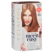 ** me+ is a revolutionary hair dye molecule that better protects people without hair dye allergy by reducing the chance of developing one. Clairol Nice N Easy Natural Looking Permanent Hair Colour Light Auburn 6r Clicks