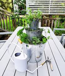 Diy How To Make A Tiered Herb Planter