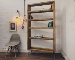 Industrial Scaffold Board Bookcase