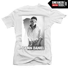 Damn Daniels White Vans Limited Edition White T Shirt