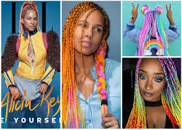 A cool style like this has the braids on the inside the hairstyle. Unicorn Braids Get The Look Photos
