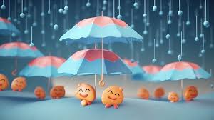 rainy day background image