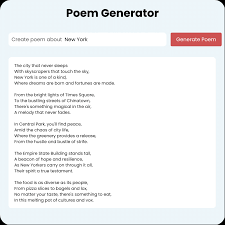 ai poem generator write free rhyming