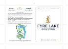 Scorecard | Fyre Lake Golf Club