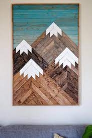 Wood Wall Art Wooden Wall Art Geometric