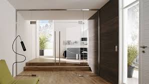 Frameless Glass Partitions Elegant Doors