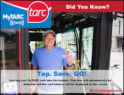 The system allows customers to pay for their ride with just a tap of their card, replacing the old fareboxes that only. Mytarc Twitter Search