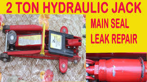 hydraulic jack repair 2 ton oil