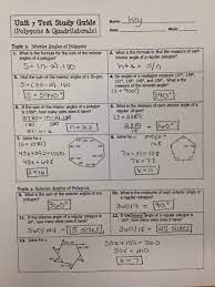 Showing 8 worksheets for unit 7 polynomials and factoring homework 6 gina weilson. Unit 7 Polygons And Quadrilaterals Homework 3 Answer Key