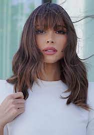 20 mid length hairstyles with fringe