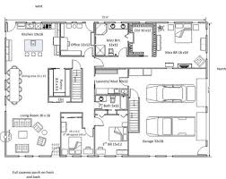 rectangular floor plan