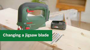 Bosch jigsaws: Changing the saw blade - YouTube