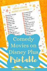 What's on disney plus is a website that is part of diskingdom ltd. Comedy Movies On Disney Plus Free Printable Disney Plus Comedy Movies Comedy Movies List