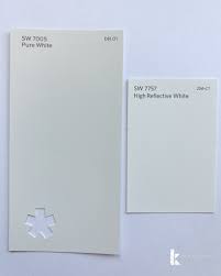 sherwin williams pure white sw7005