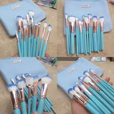 zoeva professional 15pcs makeup brushes