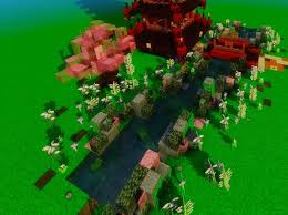 Japanese Themed Tower And Garden By