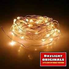 Daylight India 3 M 30 Leds Battery Operated String Light For Indoor And Outdoor Home Decoration Acrylic Warm White