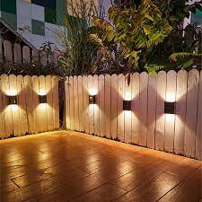 wall light garden outdoor solar lamp