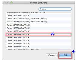 With software for canon lbp3000 installed on the windows or mac computer, users have complete access and the choice for utilizing canon lbp3000 functions. Canon Printer Driver Mac 10 7